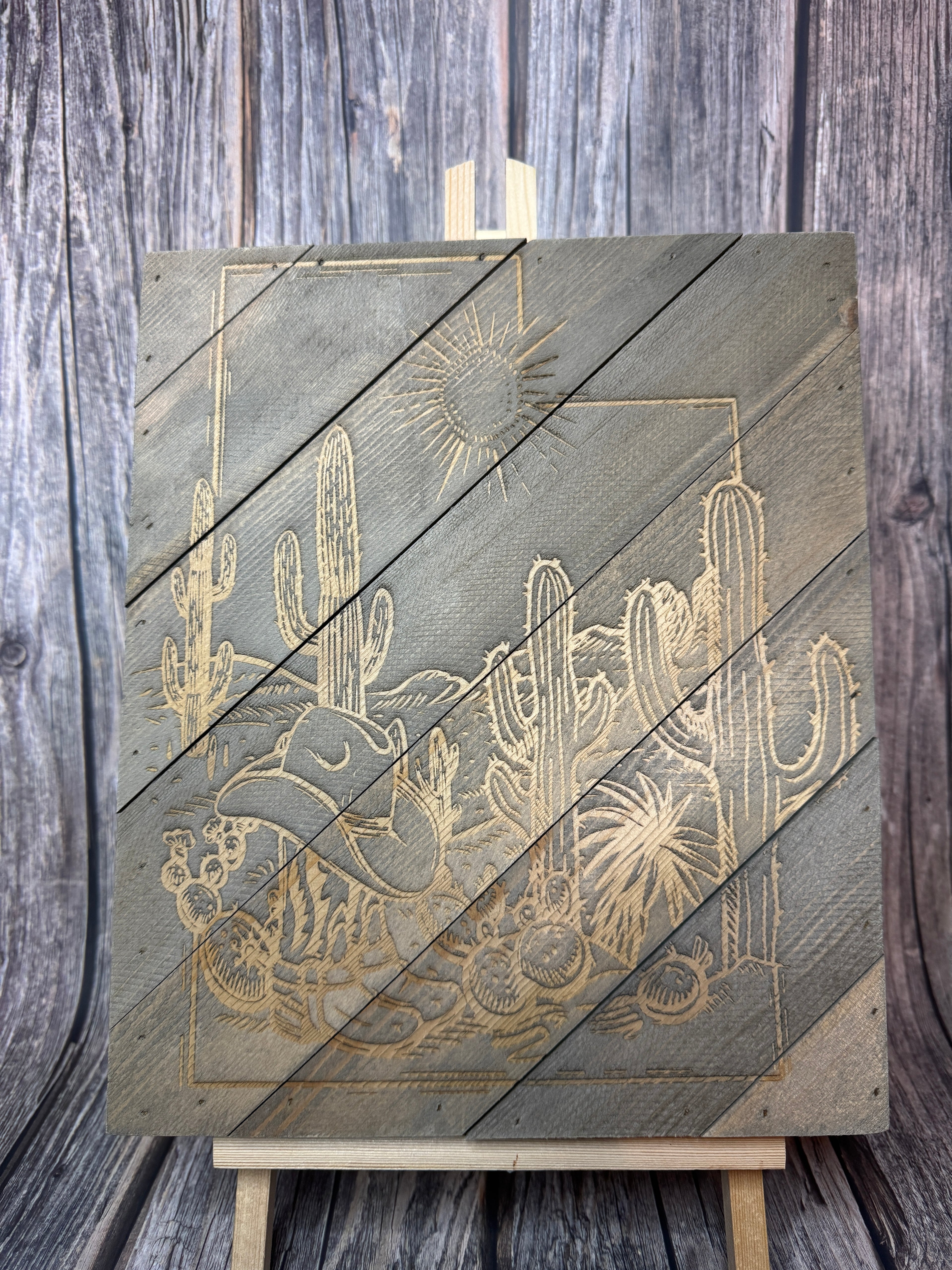 Utah wood decor