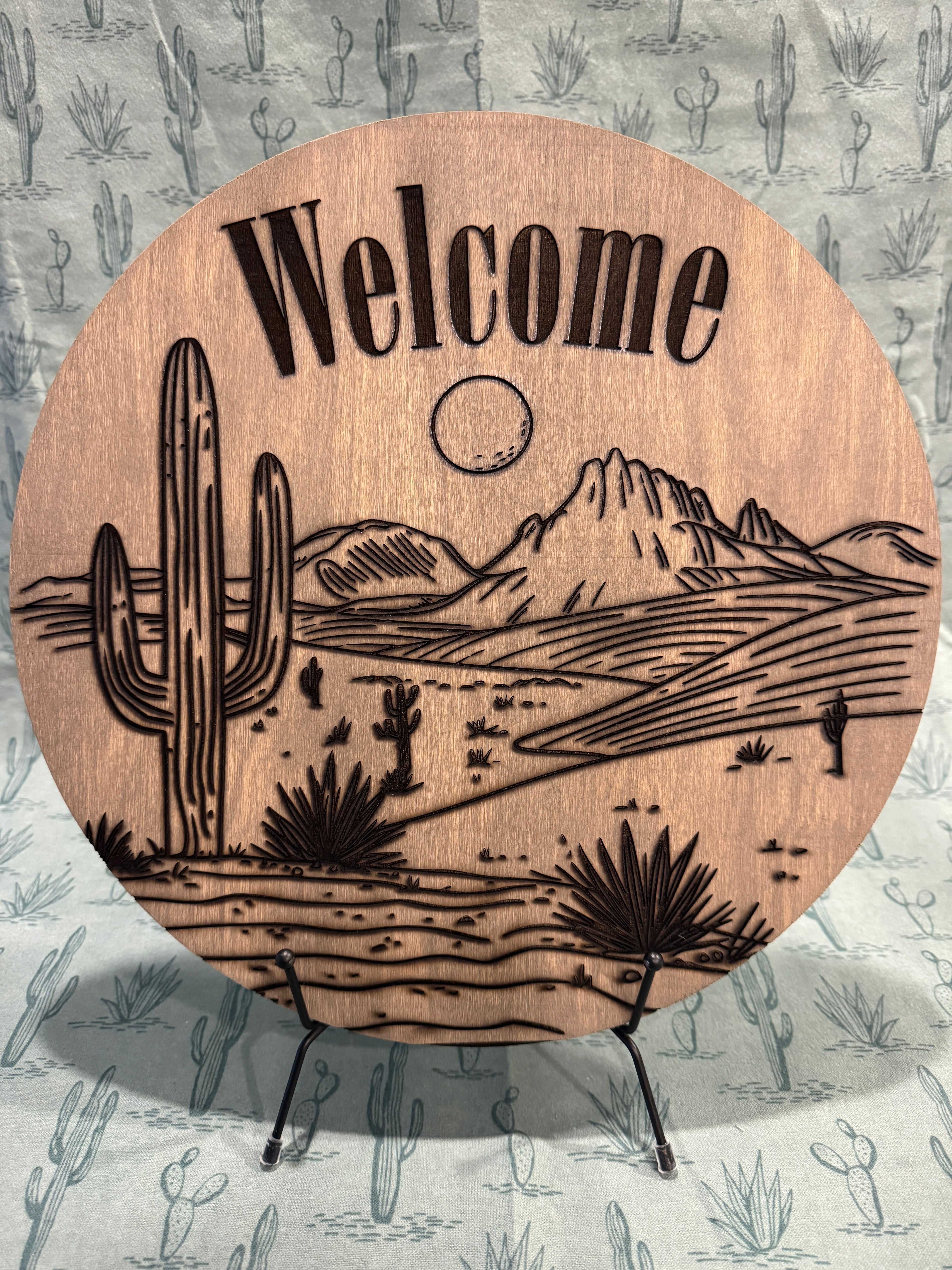 Desert Scene Door Hanger